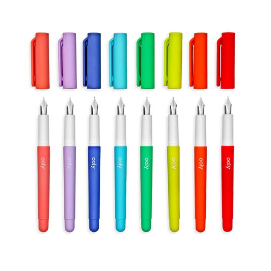 Ooly Color Write Fountain Pens (8 Set)