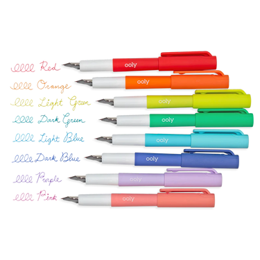 Ooly Color Write Fountain Pens (8 Set)