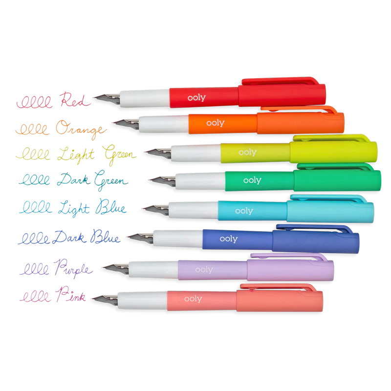 Load image into Gallery viewer, Ooly Color Write Fountain Pens (8 Set)
