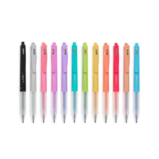 Ooly Oh My Glitter! Retractable Gel Pens (12 Set)