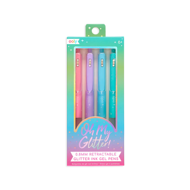 Ooly Oh My Glitter! Retractable Gel Pens (4 Set)