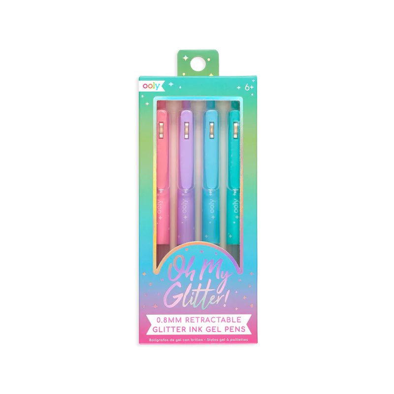 Load image into Gallery viewer, Ooly Oh My Glitter! Retractable Gel Pens (4 Set)
