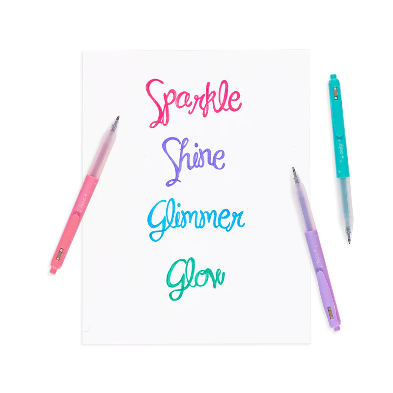 Load image into Gallery viewer, Ooly Oh My Glitter! Retractable Gel Pens (4 Set)
