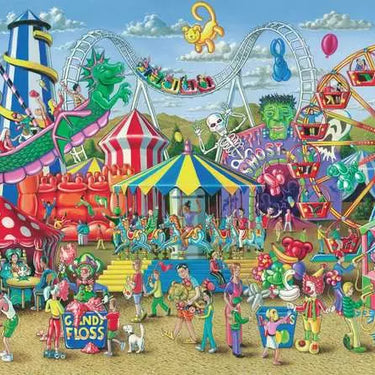 Children’s Jigsaw Puzzle Fun at the Carnival - 300 Pieces Puzzle