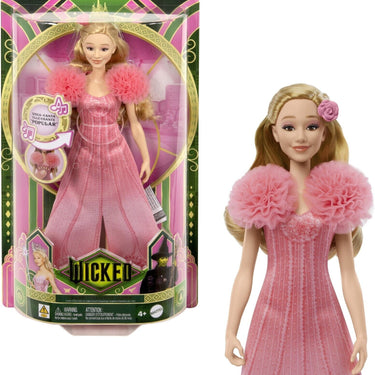 Universal Pictures Wicked Singing Glinda Fashion Doll Posable with Removable Movie Fashions & Accessories