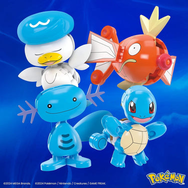 Mega Brands Pokémon Water Type Trainer Team