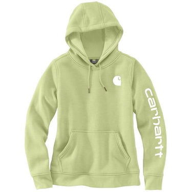 Carhartt Women's Relaxed Fit Midweight Logo Sleeve Graphic Hoodie (Early Spring) Size XXL