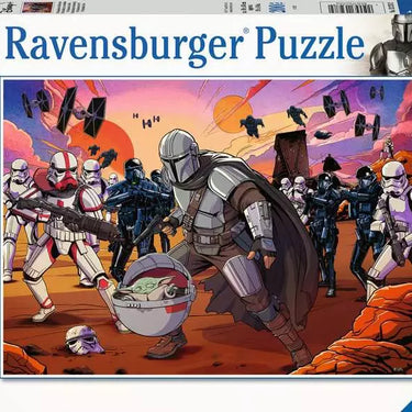 Children’s Jigsaw Puzzle The Mandalorian: Face Off - 200 Pieces Puzzle