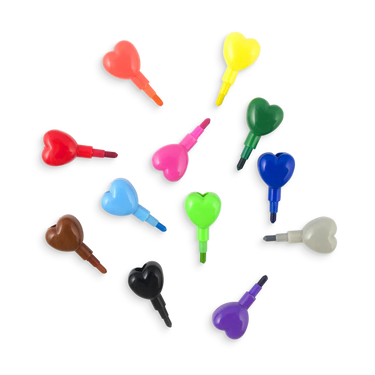 Ooly Heart to Heart Stacking Crayons