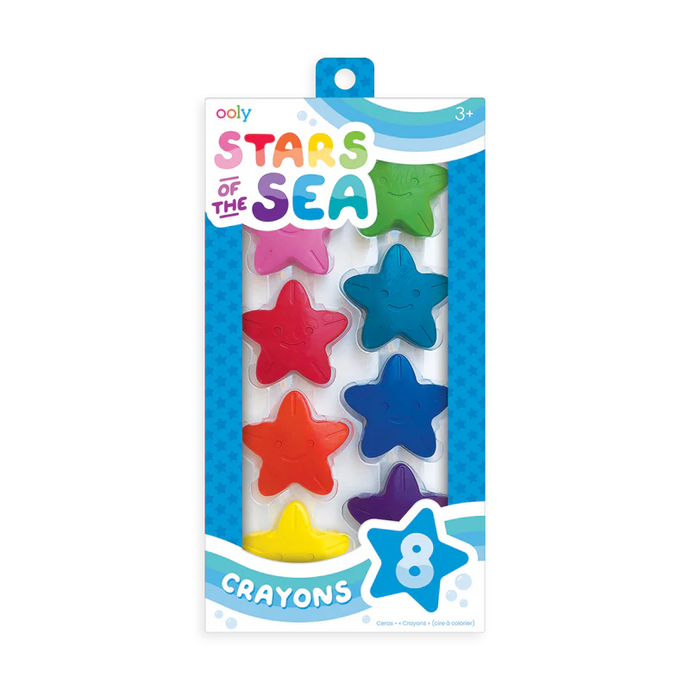 Ooly Stars of the Sea Starfish Crayons (8 Set)