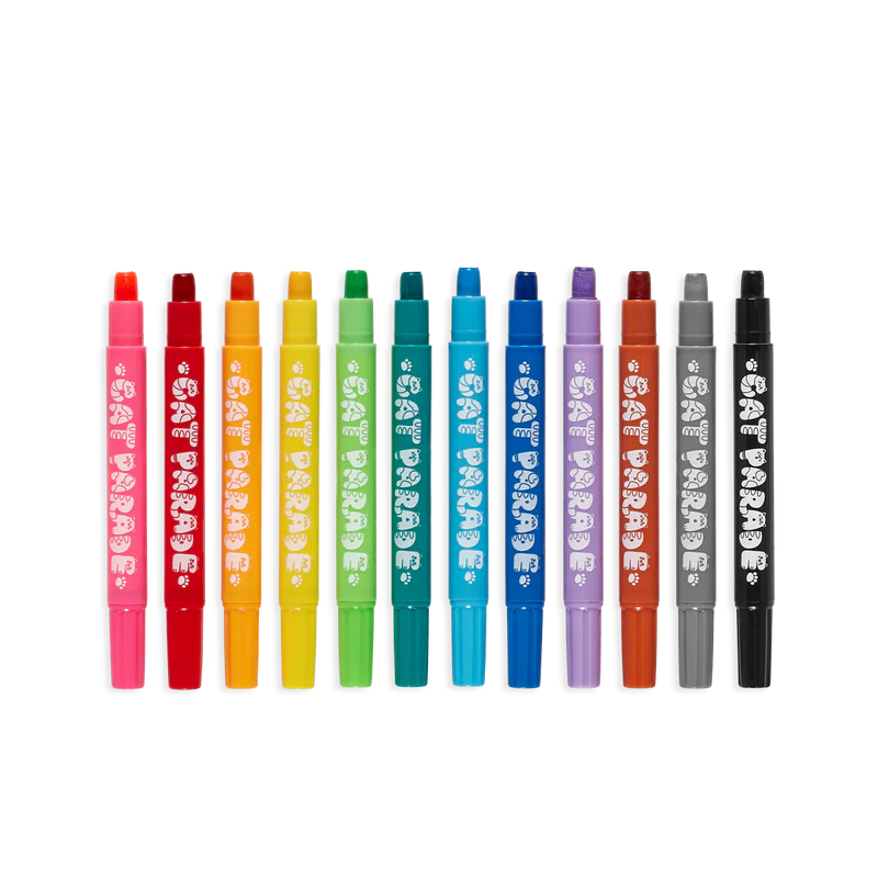 Load image into Gallery viewer, Ooly Cat Parade Gel Crayons (12 Set)
