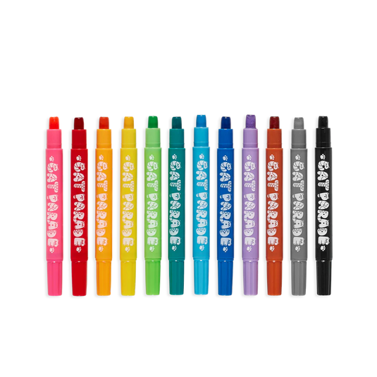 Ooly Cat Parade Gel Crayons (12 Set)