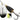 Blue Fox Classic Vibrax 3/8oz Inline Spinner (Black Chartreuse Candyback)