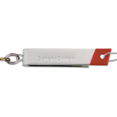 Luhr-Jensen Super Duper Magnum Cast Spoon 1/4 oz. (Nickel/Redhead)