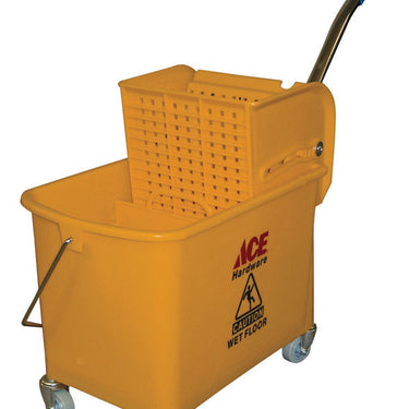 Ace 21 qt Wringer Bucket Yellow