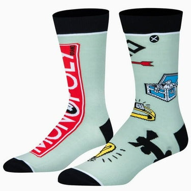 Odd Sox Classic Monopoly Crew Socks Size L