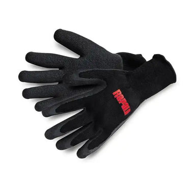 Rapala Fisherman's Gloves (Black) Size L