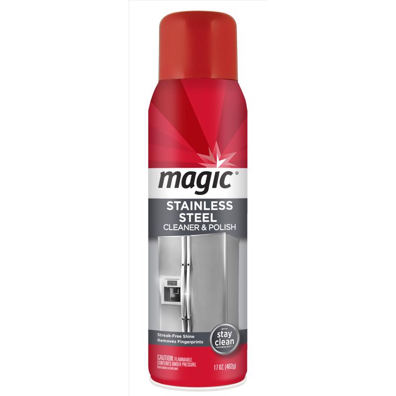 Load image into Gallery viewer, Magic Citrus Scent Stainless Steel Cleaner &amp; Polish 17 oz Spray
