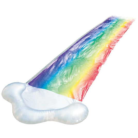 Toysmith Dash N Splash Rainbow Slide