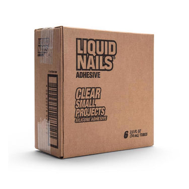 Liquid Nails Clear Small Projects High Strength Silicone Clear Adhesive 2.5 oz