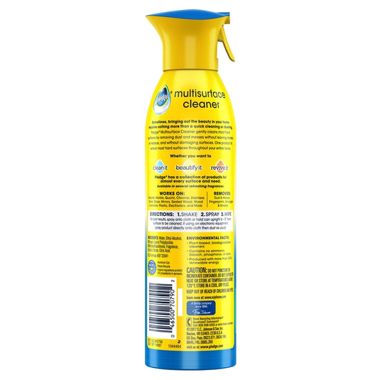 Pledge Rainshower Scent Multi-Surface Cleaner Liquid 9.7 oz