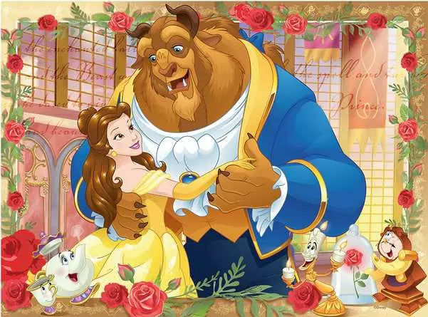 Load image into Gallery viewer, Children’s Jigsaw Puzzle Belle &amp; Beast - 100 Pieces
