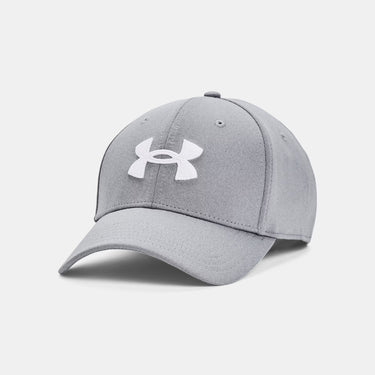 Under Armour UA Blitzing Low Men's Stretch Fit Cap (Steel/White)
