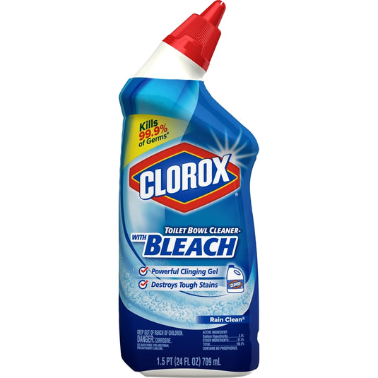 Clorox Rain Clean Scent Toilet Bowl Cleaner 24 oz Liquid