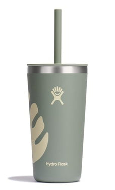 Hydro Flask 20oz All Around Tumbler with Straw Lid (Botanical Bliss Agave)