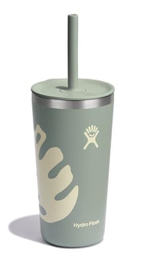Hydro Flask 20oz All Around Tumbler with Straw Lid (Botanical Bliss Agave)