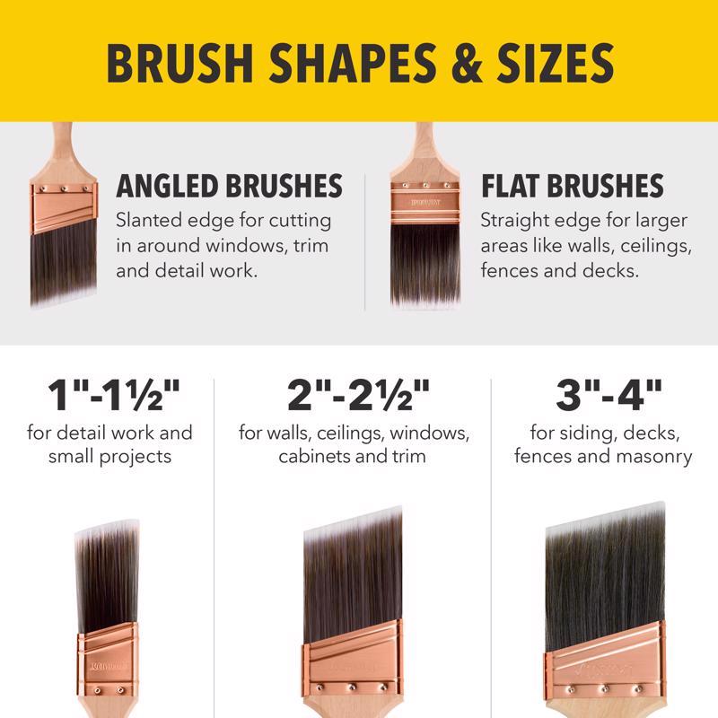Load image into Gallery viewer, Purdy XL Multi-Pack Medium Stiff Assorted Paint Brush Set
