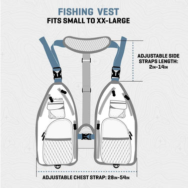 Allen Company Ultra-Light Gallatin Strap Fly Fishing Vest