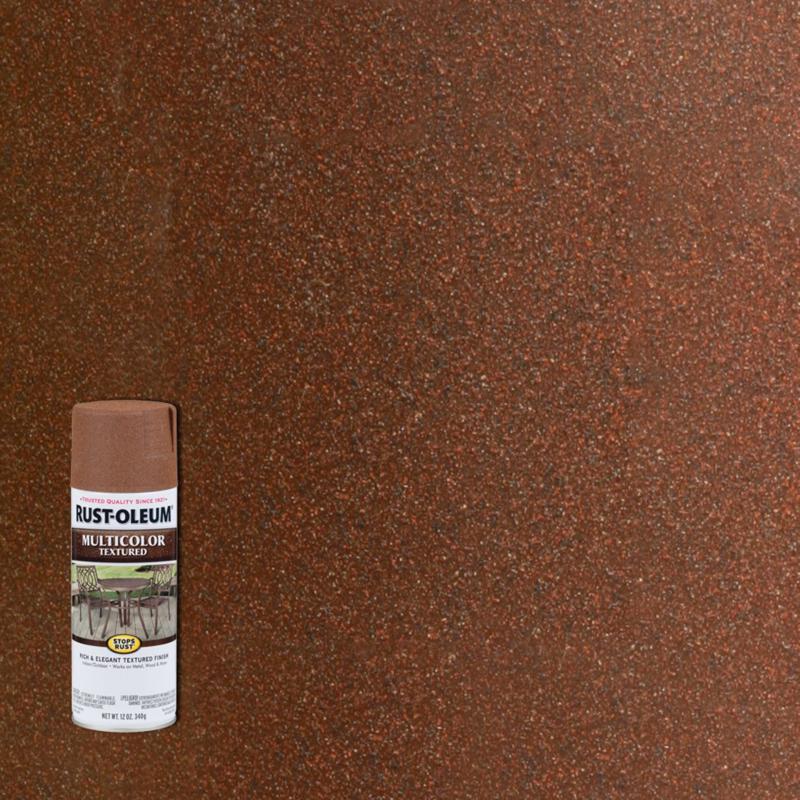 Load image into Gallery viewer, Rust-Oleum Stops Rust MultiColor Textured Rustic Umber Spray Paint 12 oz
