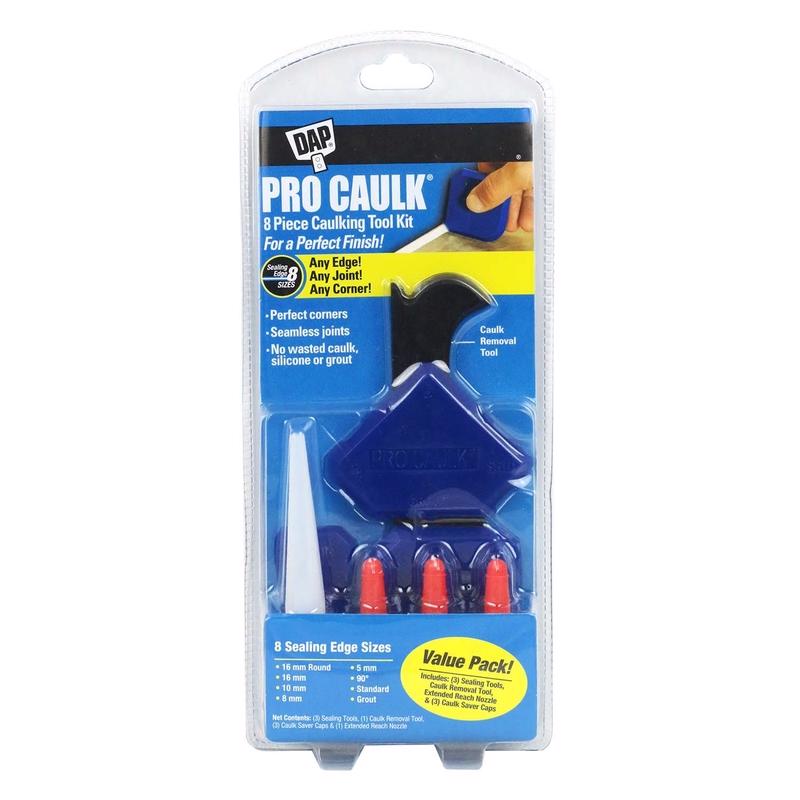 Load image into Gallery viewer, DAP Pro Caulk Black Professional Plastic Caulking Tool Kit 8 pc
