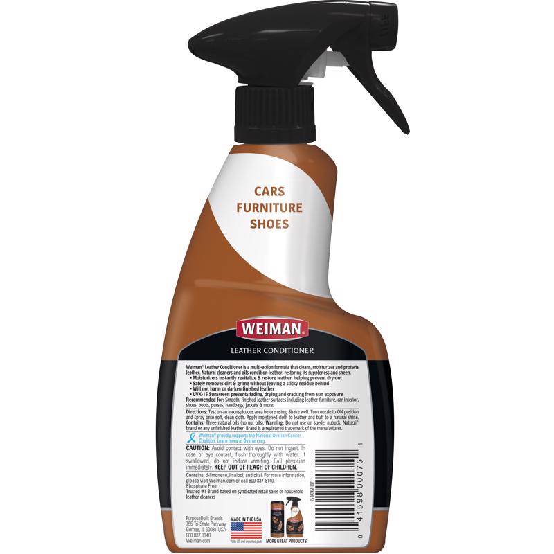 Load image into Gallery viewer, Weiman Leather Cleaner and Conditioner 12 oz Liquid
