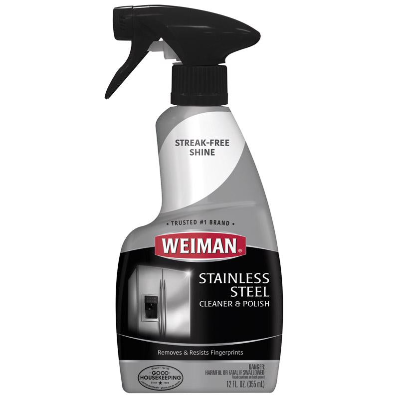 Load image into Gallery viewer, Weiman Floral Scent Stainless Steel Cleaner &amp; Polish 12 oz Liquid
