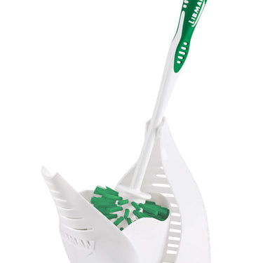 Libman 3 in. W Hard Bristle 12 in. Plastic/Rubber Handle Brush and Caddy