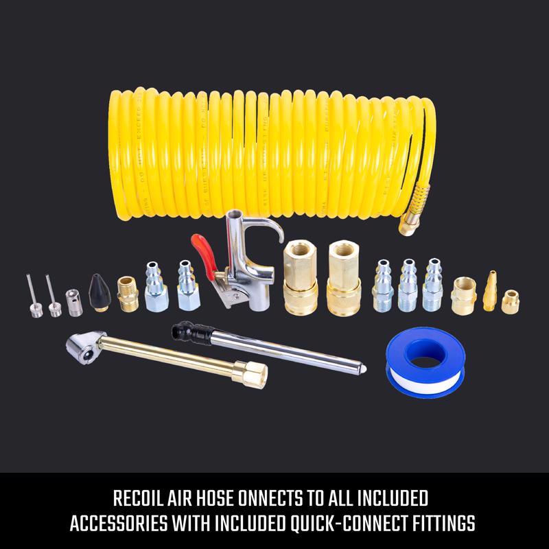 Load image into Gallery viewer, Craftsman 1/4 in. Air Compressor Accessory Kit 20 pc
