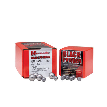 Hornady 54 Cal .530 Lead Balls 0gr