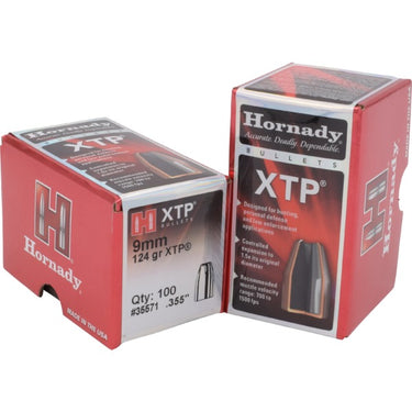 Hornady 9mm .355 124gr XTP® 100rd