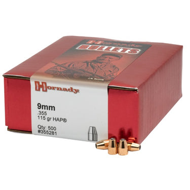 9mm .355 115 gr HAP®