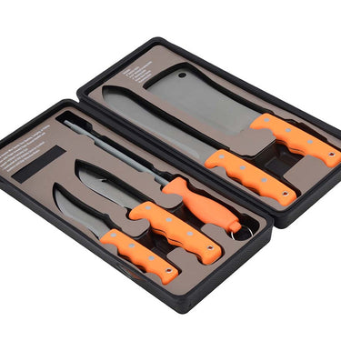 Pursuit Gear Big Game Processing Butcher Set 5-Piece Orange
