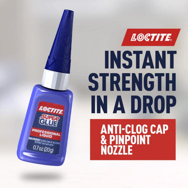 Loctite Professional High Strength Glue Clear Super Glue 0.71 oz
