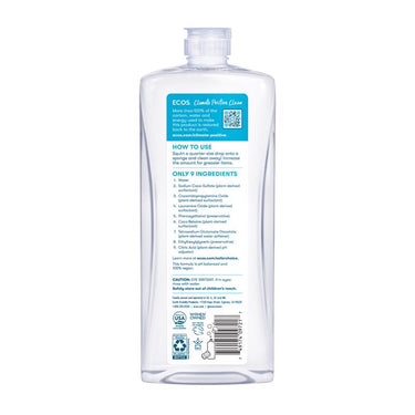 ECOS PRO Free & Clear Scent Liquid Dish Soap 25 oz 1 pk
