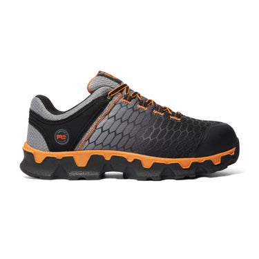 Timberland Pro Men's Powertrain SD Safety Shoes (Grey/Orange) Size 9 1/2M