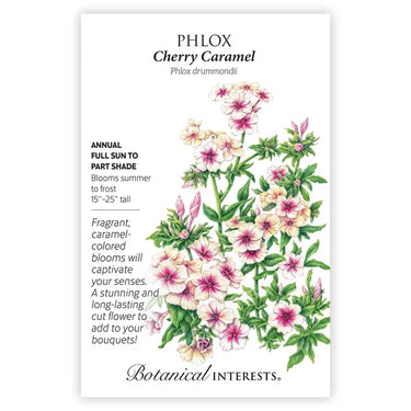 Botanical Interests Cherry Caramel Phlox Seeds