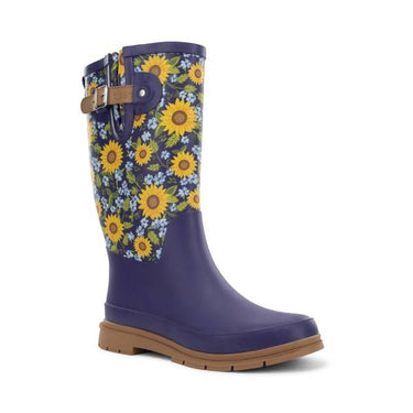 Western Chief Women's Countryside Tall Rain Boot (Navy) Size 9