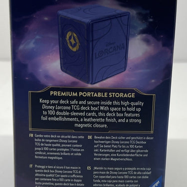 Disney Lorcana Ultra Pro Premium Deck Box - Brand New