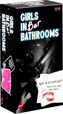 Girls in Bar Bathrooms Adult Party Game for Girls and Bachelorette Parties for Hilarious Game Night Memories