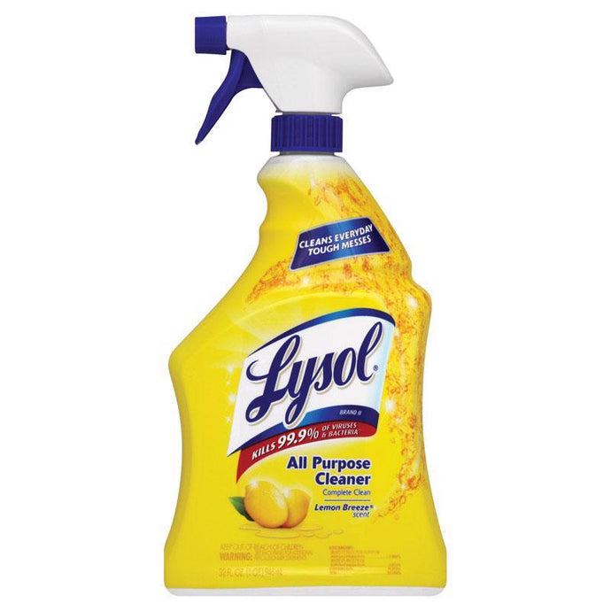 Lysol Lemon Scent All Purpose Cleaner Liquid 32 oz